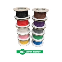 Murat 2.5 Mm Tesisat Kablosu Kalaylı Pembe 1 Mt