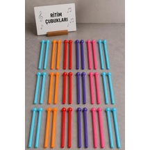 Midex Tfk-20-18x Örf Aletleri Seti Davul Tokmağı Ritim Çubuğu Paketi Karbon Fiber Toptan Paket-2 18 Çift