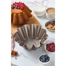 Karaca Mocca Dilimli Kek Kalıbı 22 Cm Gri