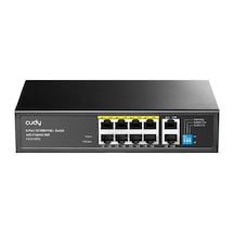 Cudy Fs1010pg - 8-port 10/100m Poe+ Switch With 2 Gigabit Uplink Ports 120w