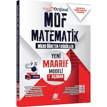 Orijinal Yayınları Tyt Matematik Möf Maarif Model 1. Aşama