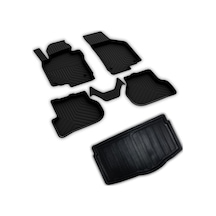 Volkswagen Polo 6 Ferrous 4D Paspas ve Alt 3D Bagaj Havuzu 2018 2021