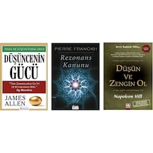 Dusuncenın Gucu + Rezonans Kanunu + Dusun Ve Zengın Ol 3 Set