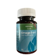 Herbal Live Omega 3-6-9 Balık Yağı Ketentohum + Primroz Yağı