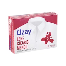 Uzay Leke Çıkarıcı Mendil 12'li Pratik Anlık Leke Çözümü 4'li Avantaj Paketi - 4 Adet Tarı