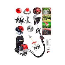 Dragro Alman DRG-SRT20  20 HP Sırt Tipi Benzinli Motorlu Ot Çalı Tırpanı Çim Biçme Makinesi Tırpan Çapalı