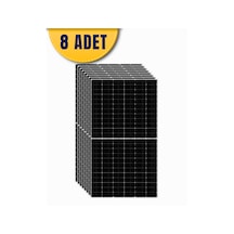 Tommatech 620 W Diamond Bifacial Half Cut Topcon Güneş Paneli - 8 Adet
