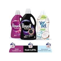 Perwoll Hassas Sıvı Çamaşır Deterjanı 2,97l Siyah+ 2,7l Çiçek Ca 2950 ML