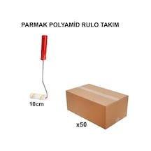 50 Adet Parmak Polyamid Rulo Takım, 10 Cm Yüksek Kalite