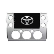 Toyota Fj Cruiser Araç Multimedya Android Ekran Carplay Double Teyp 4+64 9" 07-08 Silver Cadence