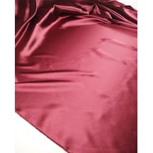Bordo Renkte Saten Kumaş En: 145cm-11024