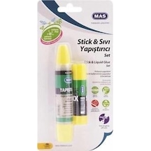 Mas Kartelada Stick+sıvı Yapıştırıcı Seti 2071
