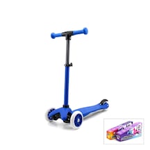 Işıksız Vıntage Scooter 55x57-64-71cm Retro Renkli +2 Yaş - 40kg Max Taşıma Herhangi Bir Renk Gönderilir Çok Renkli