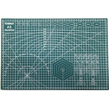 A3 Kesme Matı, Çift Taraflı Kesim Altlığı Tablası, 42x30cm