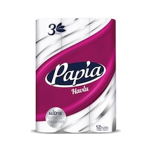 Papia Havlu 12'li 3 Katlı - 6 Adet Tarı