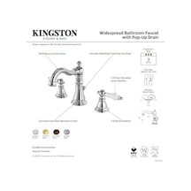 Fsc1971apl Patriot Yaygın Lavabo Bataryası, 13,7 Cm Musluk Erişimi, Cilalı Krom Açık Bej