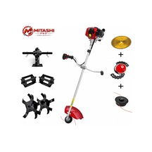 Mitashi Pro Mts52 Euro5 Benzinli Motorlu Yan Tırpan 52cc-2hp Toprak Çapalama + Çim Biçme Makinesi