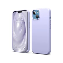 Apple İphone 14 Kılıf First Silikon - Lila
