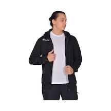 Diadora İmola - Erkek Siyah Pamuklu Tam Fermuarlı Spor Sweatshirt