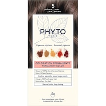 Phyto Color Bitkisel Saç Boyası 5 Açık Kestane -chatain Clair- YeniAçık Kestane