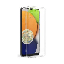 Kilifone - Galaxy A03 Uyumlu Kılıf Şeffaf Esnek Soft Süper Silikon Kapak - Renksiz - T23115