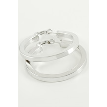 Gld-spt- Ezme Halka Küpe 6 Cm-gümüş Rengi Diğer Gld-spt- Ezme Halka Küpe 6 Cm-gümüş Rengi Diğer