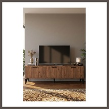 Bezos Royal Tv Sehpası Suntalam Kahverengi 160x35 Nxrlvng