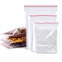 Şeylişeyler - Kilitli Poşet Torba 19x25 Cm 1 Paket - 300 Adet - Şeffaf Kilitli Ambalaj Torbası