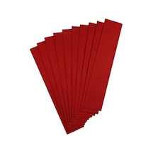 50x200 Cm 5 Adet Krapon Kağıdı - Kırmızı