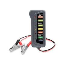 Akü Test Cihazı 12v Batarya Test Cihazı - Akü Ölçme Cihazı - Led Göstergeli