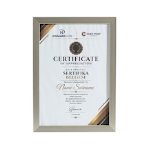 Tr 4409 Gümüş Ahşap Modern Dekoratif Cam Fotoğraf Çerçevesi Masa Duvar Fotoğraf Çerçevesi 21x29,7cm