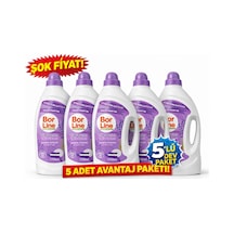 Borline Çamaşır Yumuşatıcı 1700 Ml Lavanta Tutkusu 5 Adet Diğer