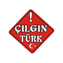 Çılgın Türk Sticker Yapıştırma 14 Cm 2 Adet