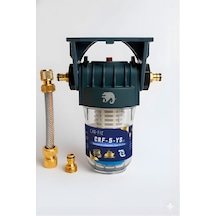 Car-fıl Crf-5-ys-eu Taşınabilir Su Filtresi 5" Yıkanabilir 50 Mikron Kartuş Kum, Çamur, Pas Ve Kireci  Karavan, Tekne, Tiny House Ve Kamp İçin Tesisat Koruması  Bahçe Hortumlarıyla Tam Uyumlu Taşınabilir Filtre