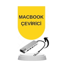 Macbook Pro/air Uyumlu Usb Type-c 8 In 1 Hub Dönüştürücü Çevirici Çoklayıcı Usb Hdmı Micro Sd 8 Girişli Çok Renkli