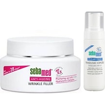 Sebamed Anti-Aging Kırışıklık Karşıtı Cilt Bakım Kremi 50 ML + Yüz Temizleme Köpüğü 150 ML