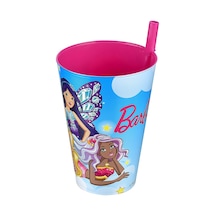 Barbie Pipetli Bardak 400 Ml