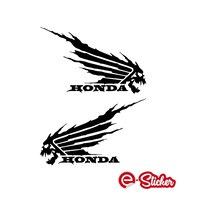 Honda Kuru Kafa Oto Sticker Cam Sticker (446273389)