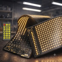 Matrix Esnek Yapışkanlı Led Panel 60x12 Rgb 96