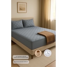 %100 Pamuk Renkli Kapitone Yatak Koruyucu Alez Çarşaf %100 Pamuk Renkli Kapitone Yatak Koruyucu Alez Çarşaf