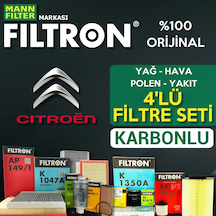 Citroen Ds4 1.6 Dizel Mann Filtron Filtre Bakım Seti 2014-Sonrası (495585219)