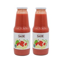 Sade Organik Kızılcık Suyu 1000 Gr. 2 Li
