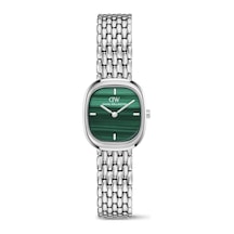 Daniel Wellington Corta Malachite Grain-link Silver Dw00600991 Kadın Kol Saati Gümüş