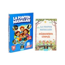 1. Sınıf Okuma Seti La Fonten Masalları 10 Kitap + Değerlendir...
