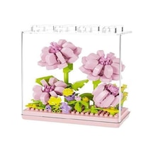 P2504 Panlos Pembe Papatya Model 183 Parça Block Oyuncak