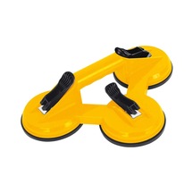 Sgs946 - 120 Kg Üçlü Plastik Gövde Cam Seramik Fayans Ahşap Tutma Taşıma Vantuzu 12cm + 12cm + 12cm