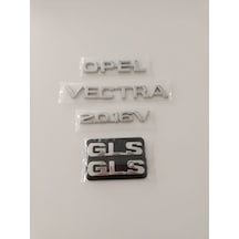 Opel Vectra 2.016v Bagaj Yazısı Gls Kapı Yazısı 4lü Set Opel Vectra 2.0 16v Gls Yazısı