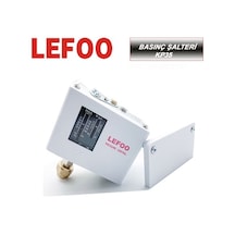 Lefoo Lf5508 0,2-7,5 Bar G1/4a Basınç Şalteri Presostat Basınç An
