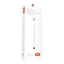 AC04 Type-C to Aux Çevirici Tüm Cihazlarla Uyumlu Samsung Xiaomi 3.5mm Aux Kulaklık Dönüştürücü