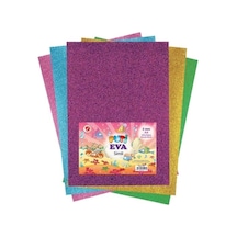 Karışık Renk A4 Simli Eva 10'lu 1130